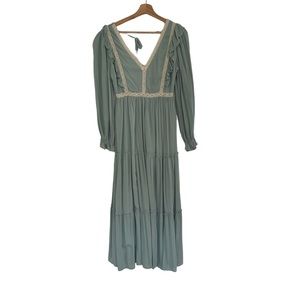 NWOT In Loom Boho Maxi Dress